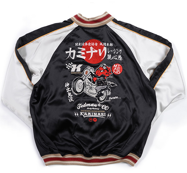 TKMSK-3000 | スカジャン | TEDMAN×カミナリ