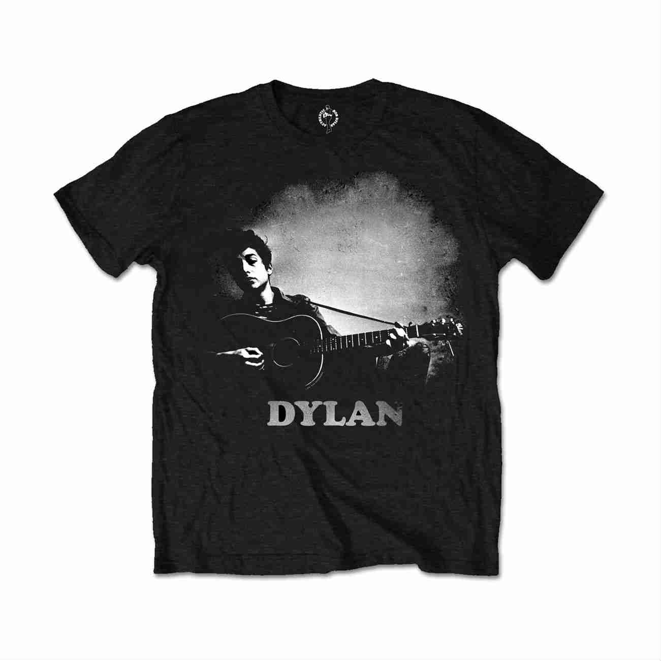 Bob Dylan Tシャツ ボブ・ディラン Guitar & Logo - バンドTシャツの