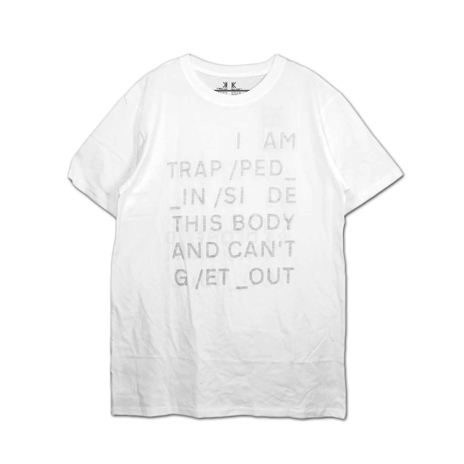 Radiohead バンドTシャツ レディオヘッド Trapped Reverse Print