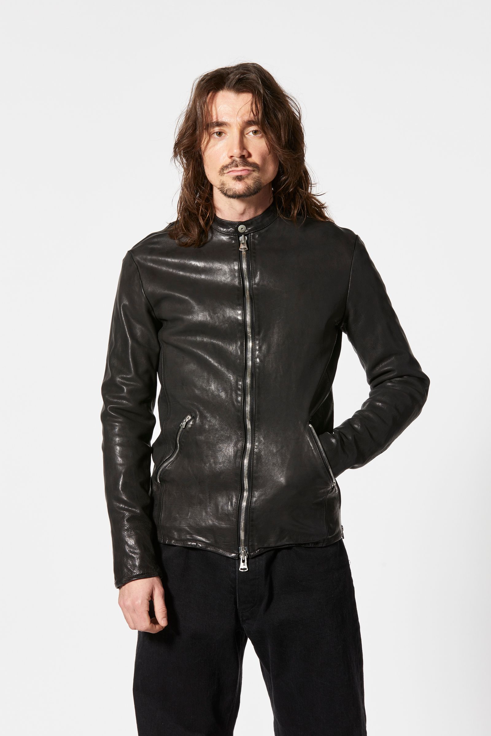 ISAMU KATAYAMA BACKLASH - JAPAN CALF NATURAL DYED “GARMENT-WASH