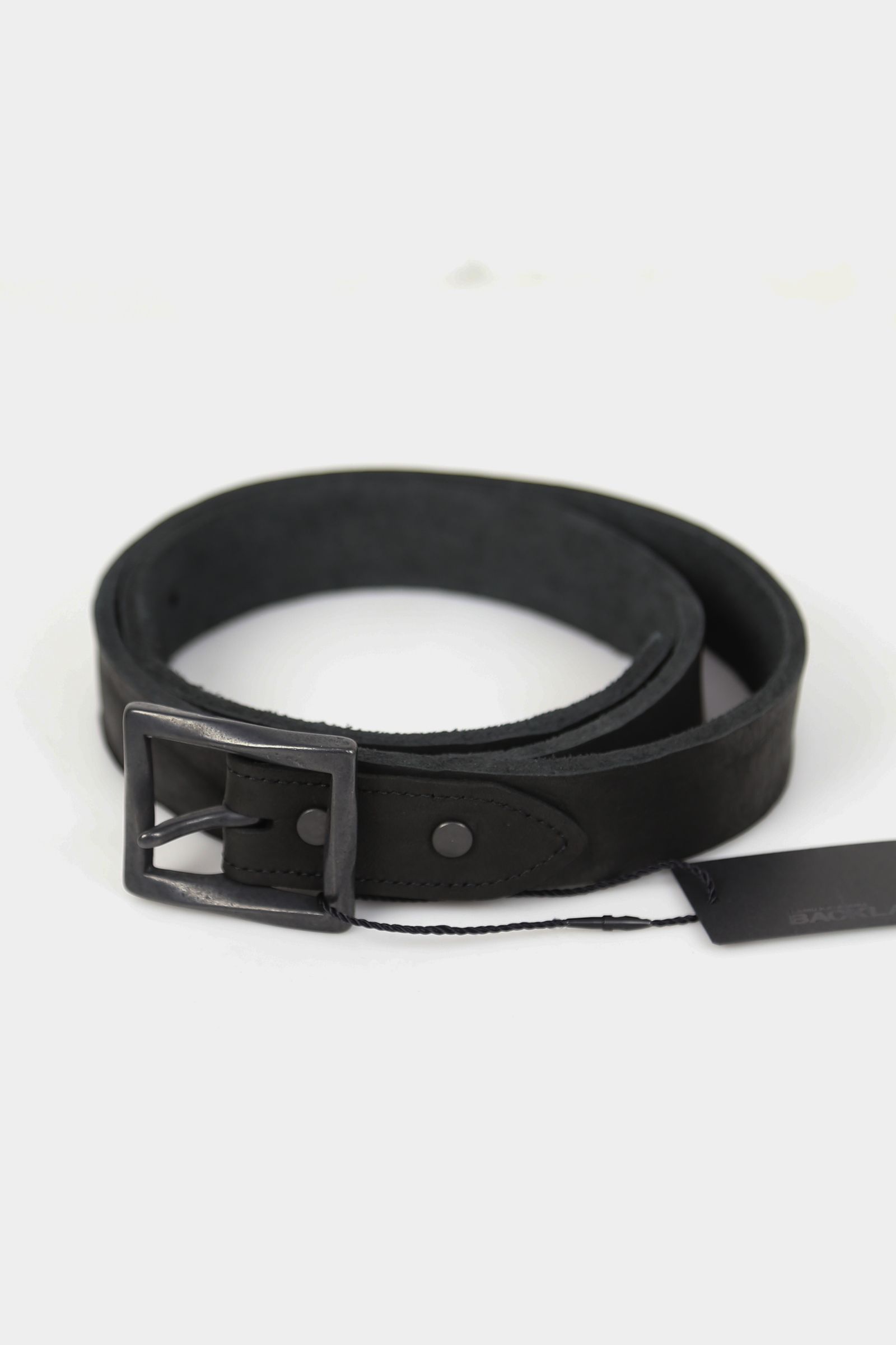 ISAMU KATAYAMA BACKLASH - JP SHOULDER GARMENT-DYED BUCKLE BELT