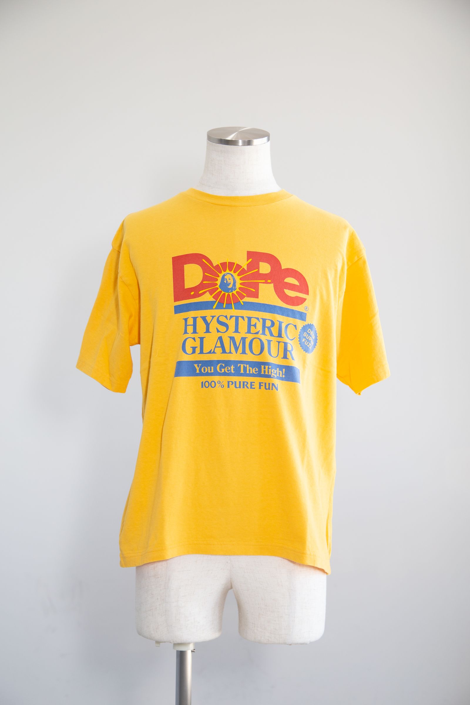 HYSTERIC GLAMOUR - DOPE Tシャツ / イエロー | Tempt