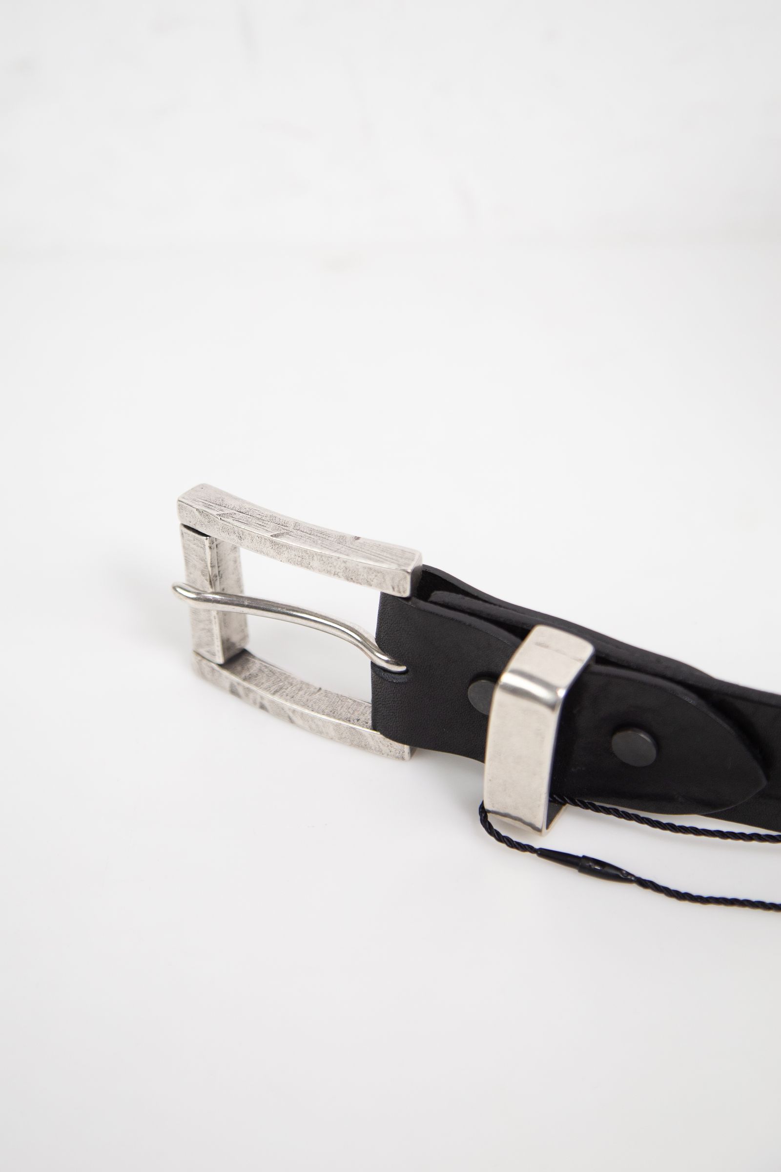 ISAMU KATAYAMA BACKLASH - ITALY SHOULDER ROLLER-BUCKLE BELT【35mm