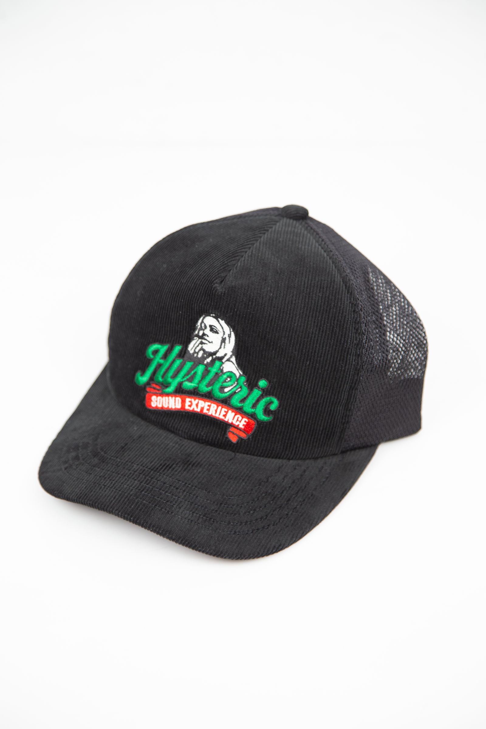 HYSTERIC GLAMOUR - SOUND EXPERIENCE刺繍 メッシュキャップ
