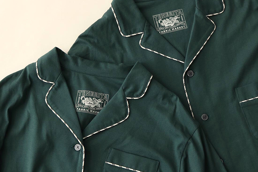 80/2プレーンジャージパジャマ NEW COLOR: ｜オーガニックコットン