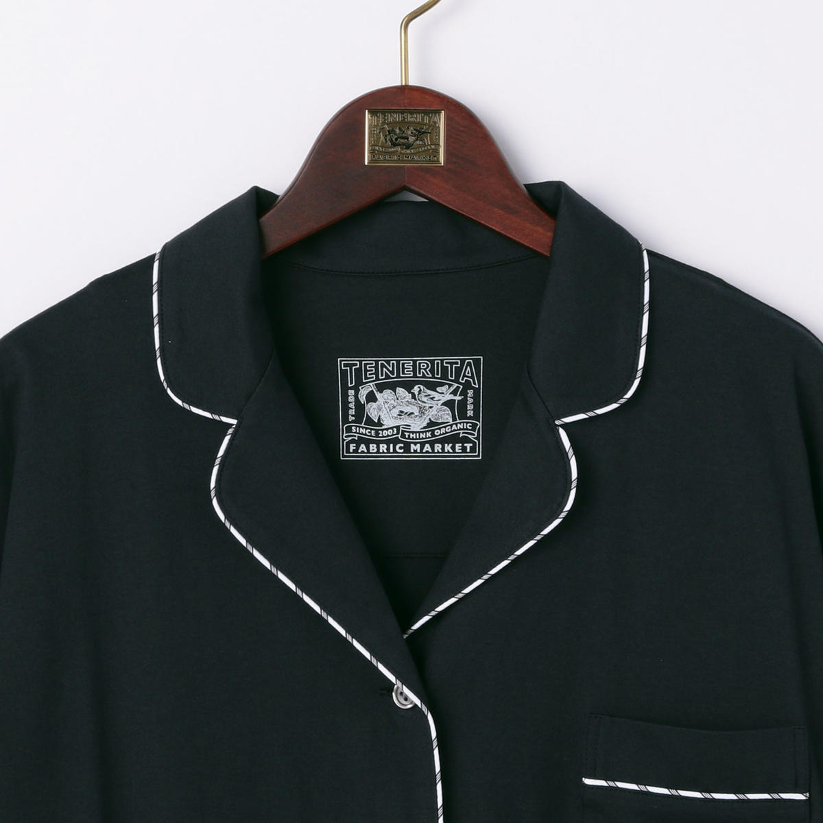 80/2 プレーンジャージレディースパジャマ(36(S) ネイビー): ウェア