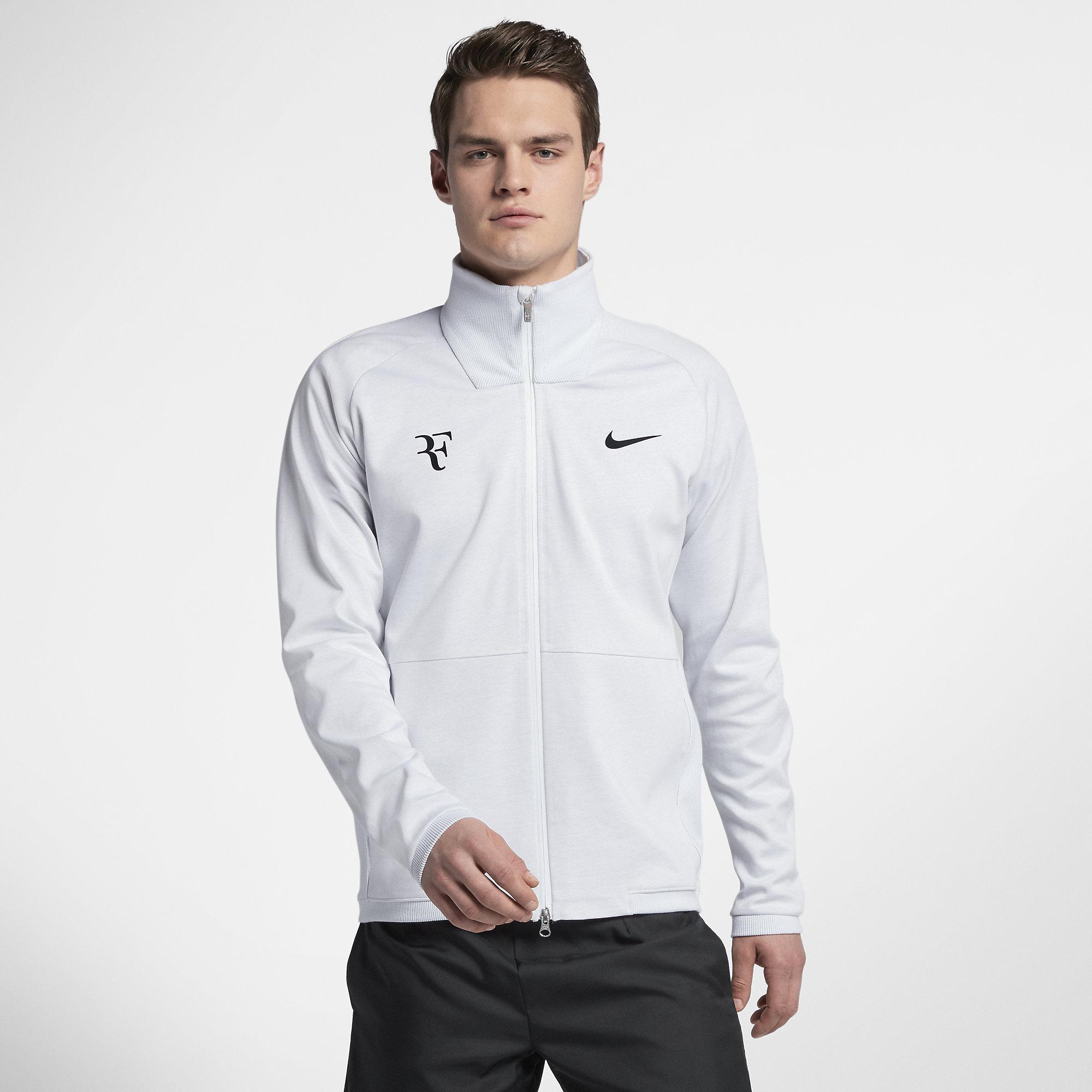 Nike Mens RF Tennis Jacket - White