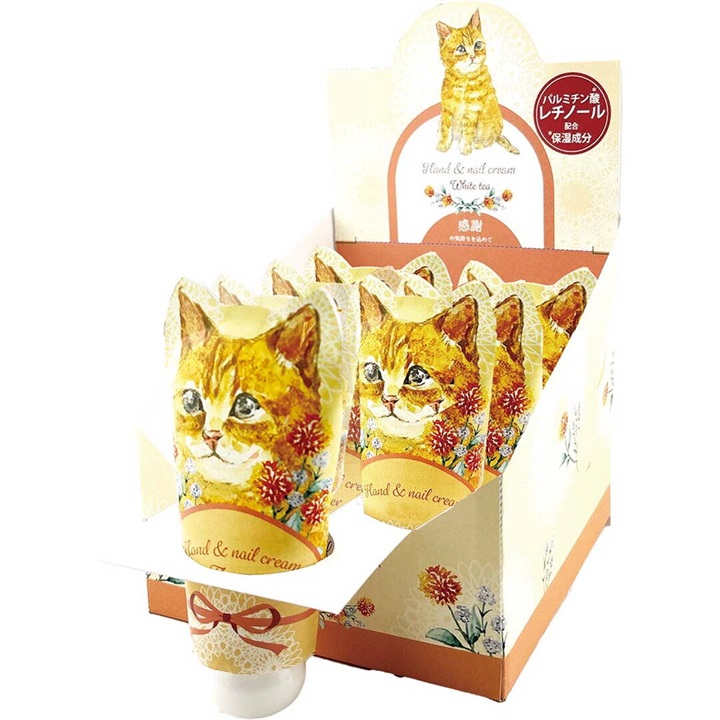 222ねこの日 ハンドクリーム ねこ 1P｜テントテンマーケット｜仕入れが