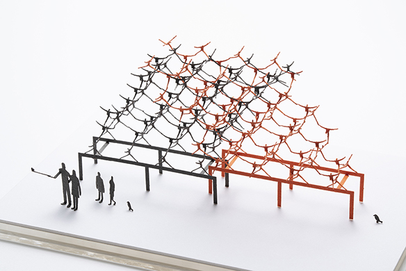 1/100建築模型用添景セット スペシャルエディション「彫刻の森美術館編