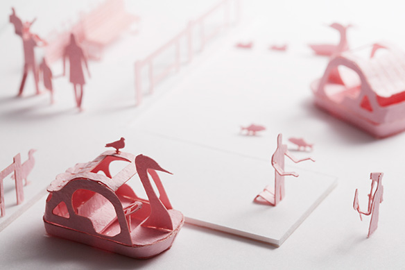 1/100建築模型用添景セット No.30 水辺の公園編 - 製品リスト／ネット