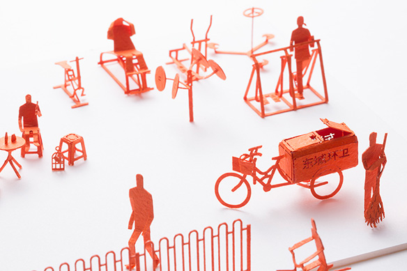 1/100建築模型用添景セット No.64 北京編 - 製品リスト／ネット