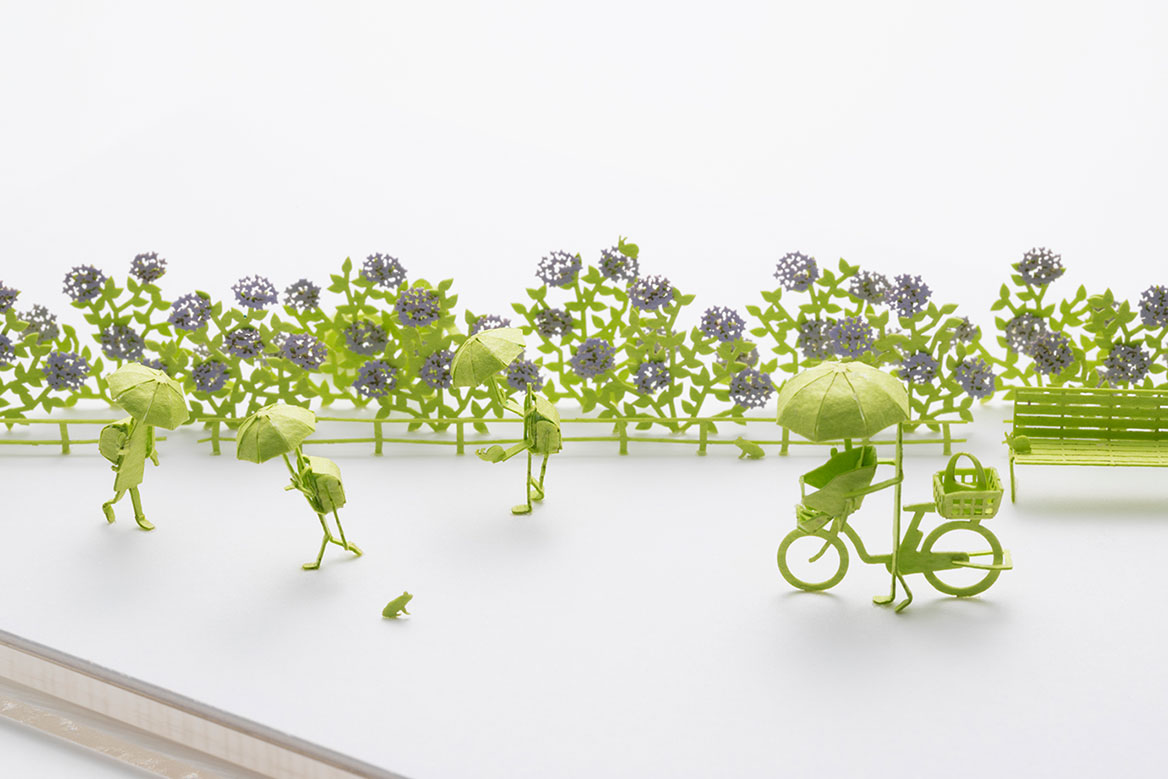 1/100建築模型用添景セット No.82 梅雨編 - 製品リスト／ネット