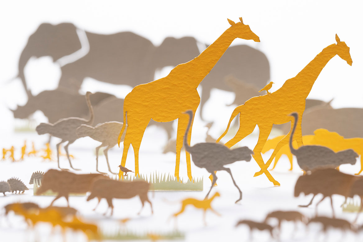 1/100建築模型用添景セット No.97 サバンナ編 - 製品リスト／ネット