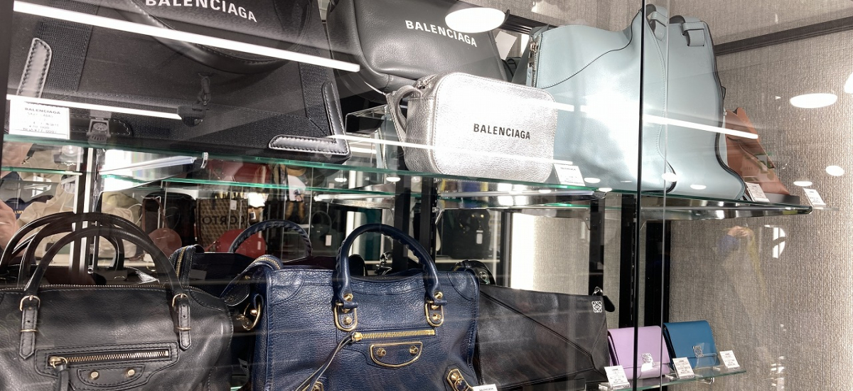 中古・古着通販】BALENCIAGA (バレンシアガ) ストライプワンショルダー