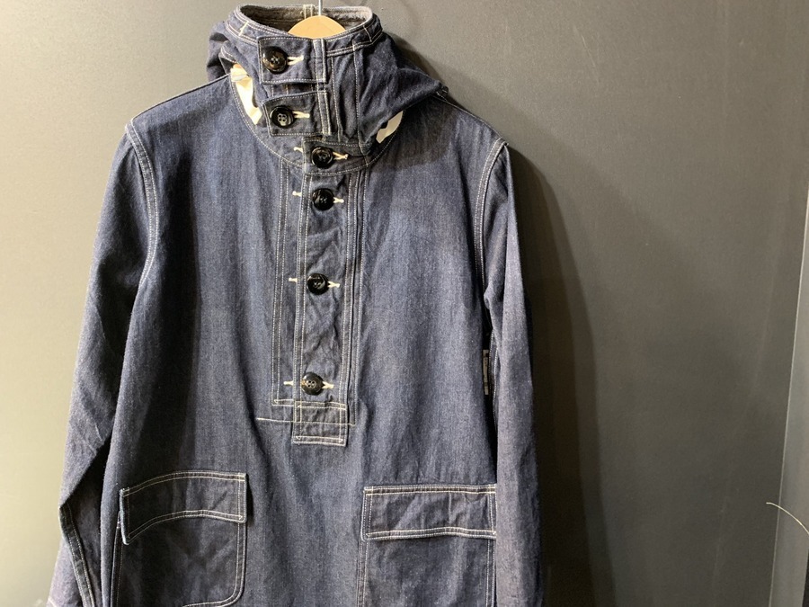 THE REAL McCOYS/ザリアルマッコイズ】US NAVY DENIM PARKA デニム