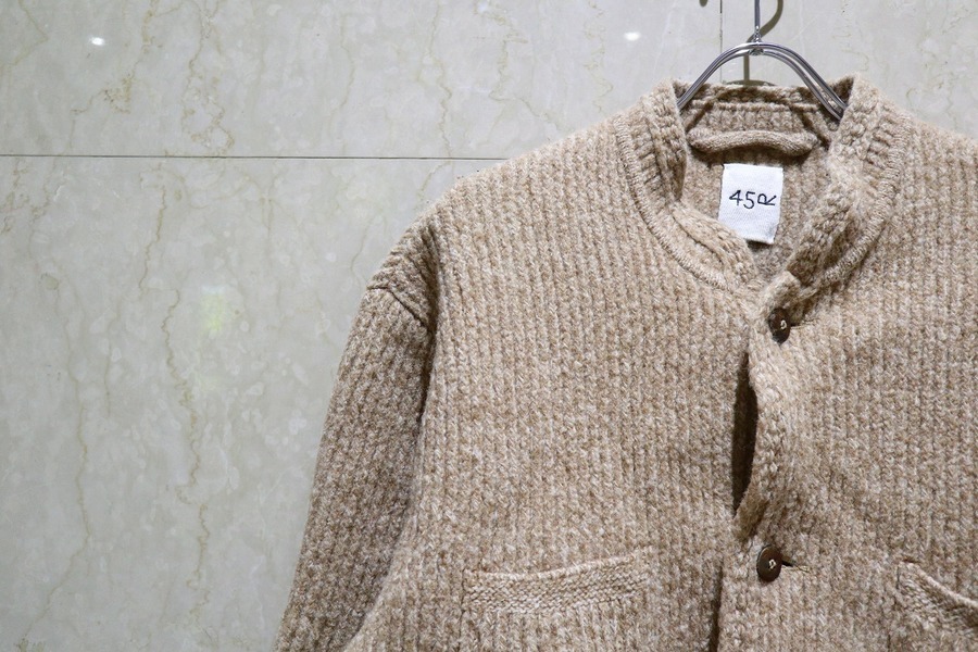45R / フォーティファイブアール】よりアルル杢杢ニットの908