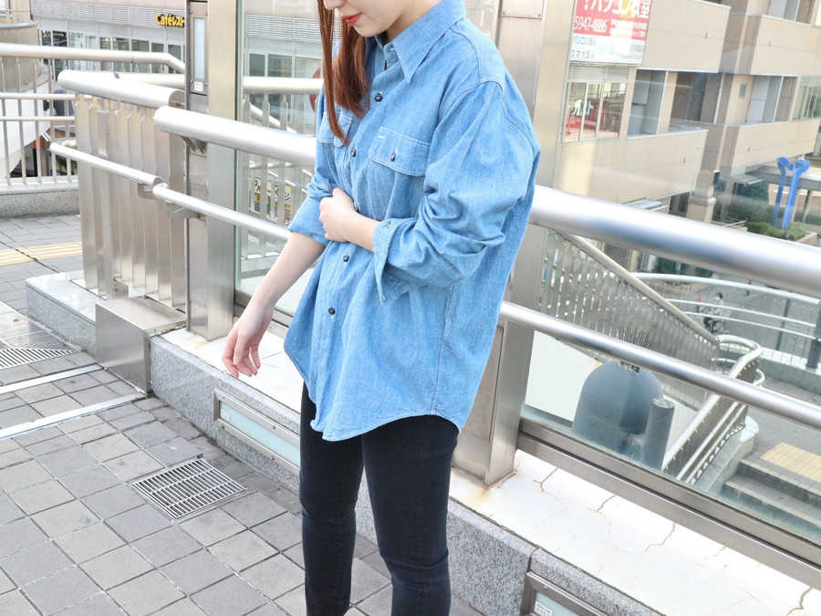 MADISON BLUE／マディソンブルー】よりオーバーサイズシャンブレー