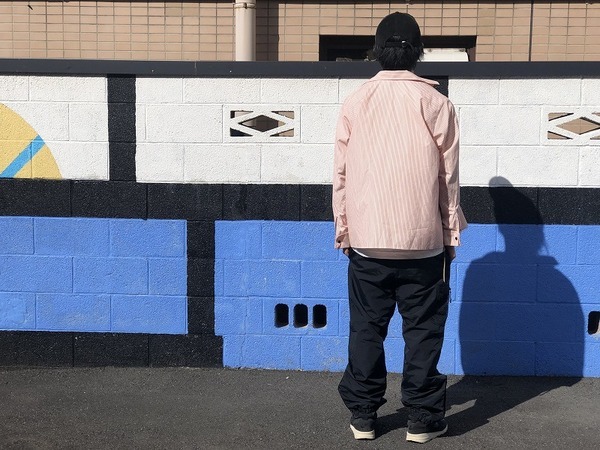 SUNSEA / サンシー 】より19AWの RED STRIPE GIGOLO SHIRT / レッド