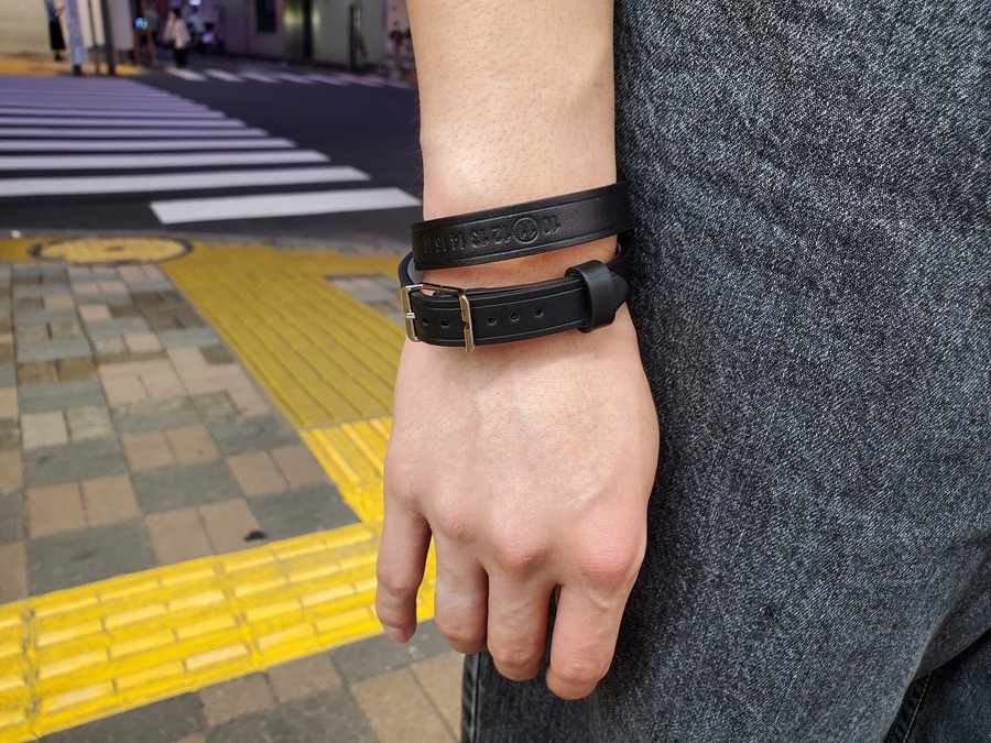 Maison Margiela/メゾンマルジェラ】レザーブレスレット S30UY0019