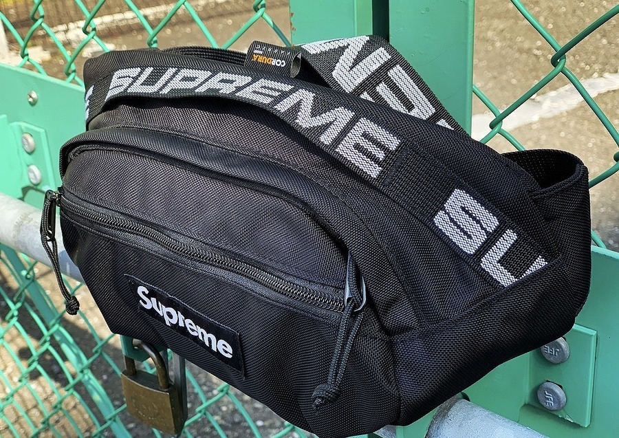 Supreme / シュプリームより18SSの大人気Waist Bag Black / ウェスト