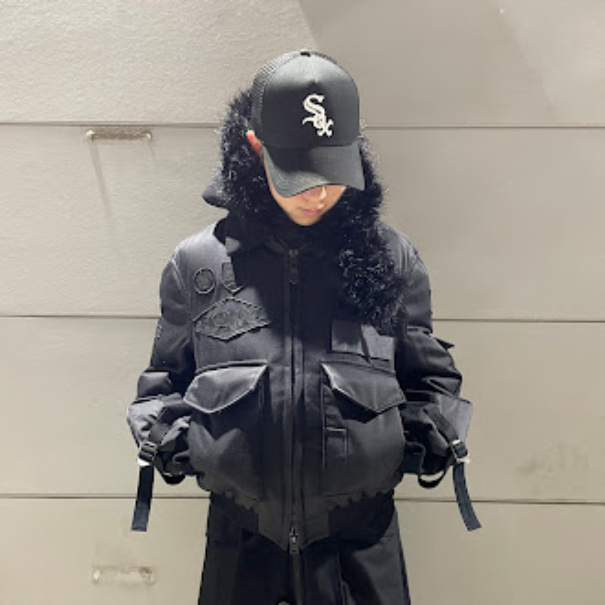 sacai×SPIEWAK×Mark Gonzales】トリプルコラボのマルチパッチコート