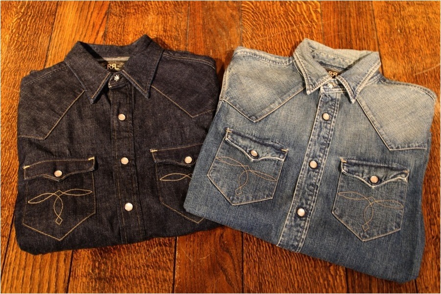 RRL / ダブルアールエルよりウエスタンデニムシャツのご紹介。[2019.07