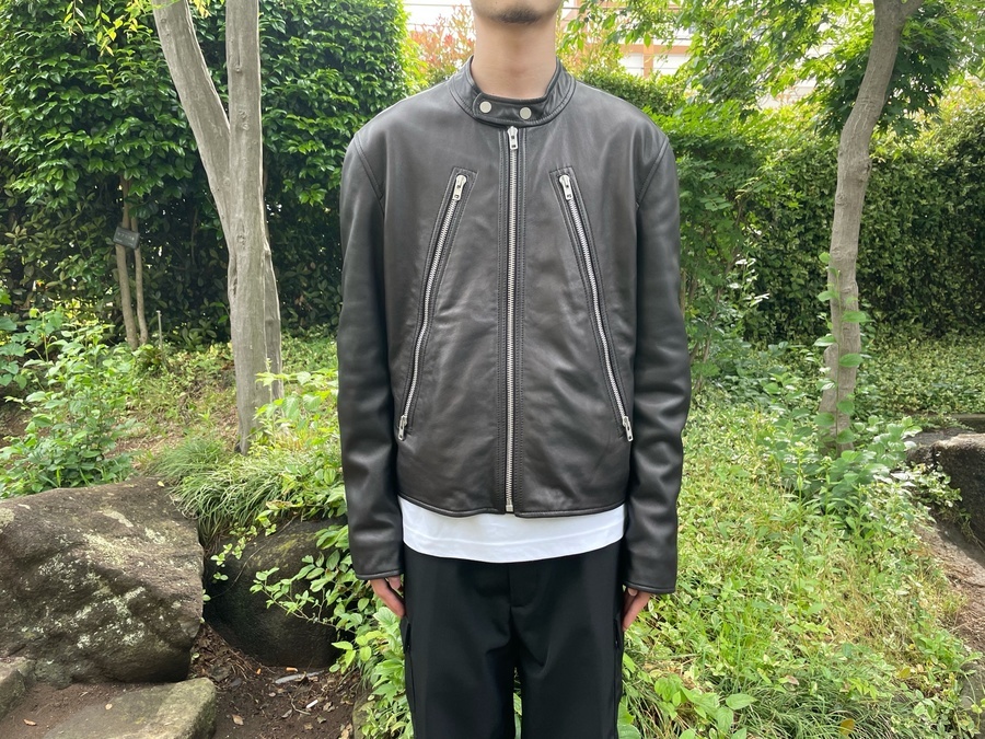 Maison Margiela 14/メゾンマルジェラ14】の5ZIP八の字ラムレザー