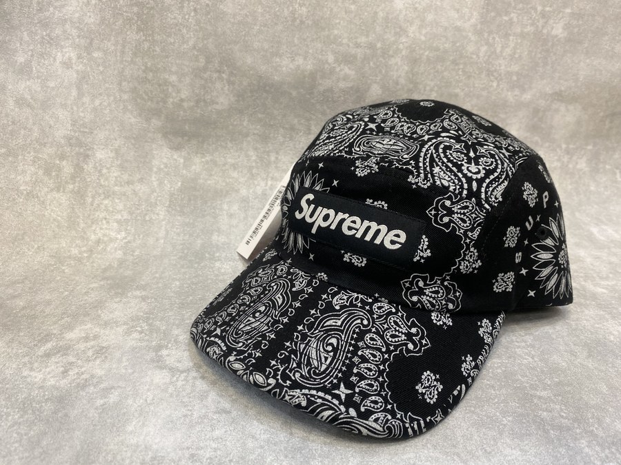 SUPREME/シュプリーム】よりバンダナキャンプキャップを買取入荷致し