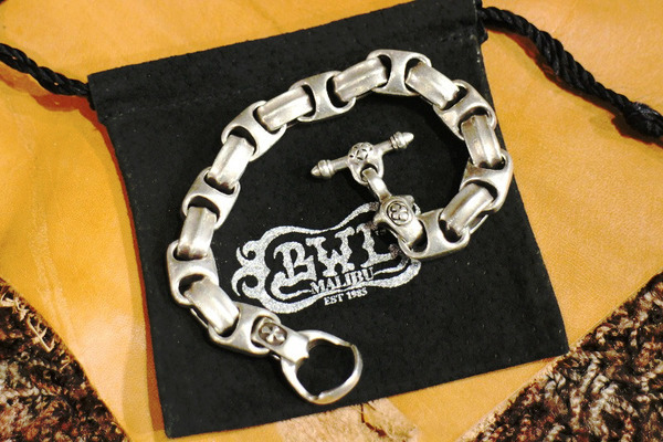 BILL WALL LEATHER/ビルウォールレザー】重量感あるシルバー