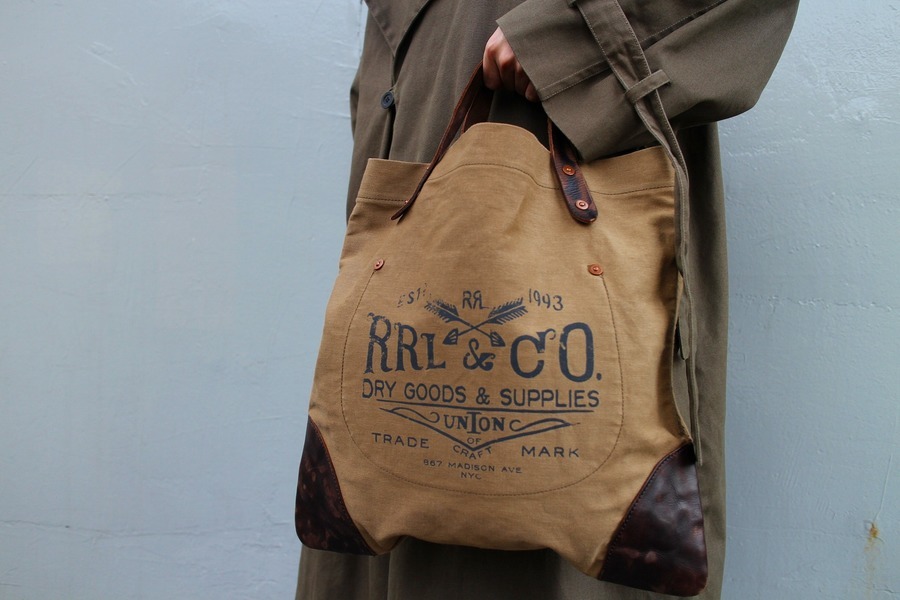 RRL(ダブルアールエル）2WAYキャンバストートバッグ入荷！[2020.03.10