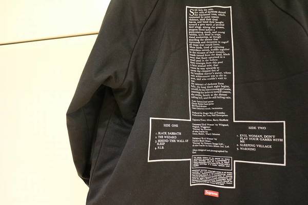SUPREME（シュプリーム） 16SS Black Sabbath Hooded Parka 入荷