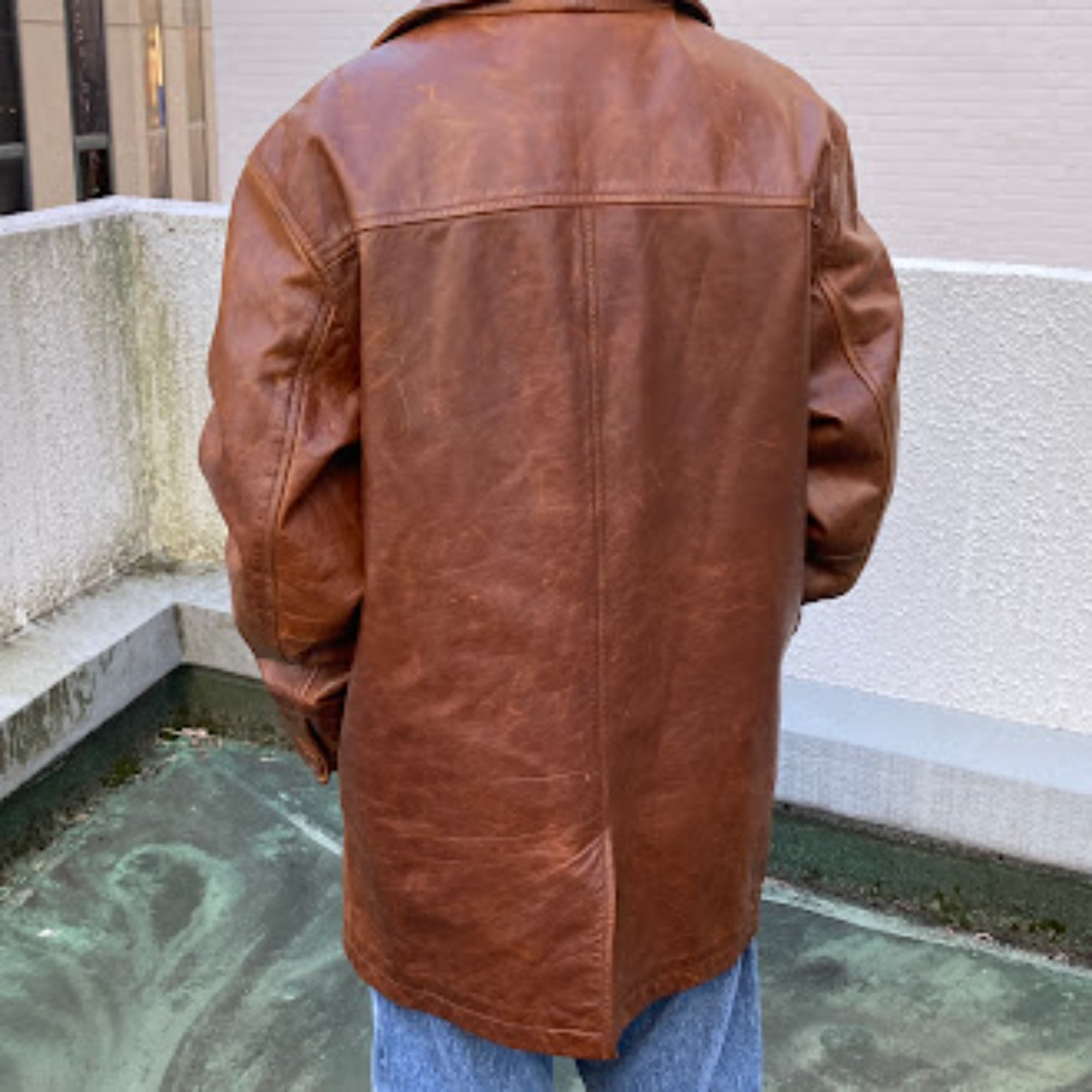 育て甲斐のある名作！～OLD GAP レザーカーコート～[2025.12.04発行