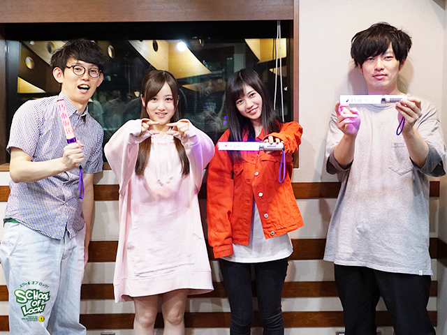 乃木坂46の星野みなみちゃんと寺田蘭世ちゃんが初来校！今夜の授業は