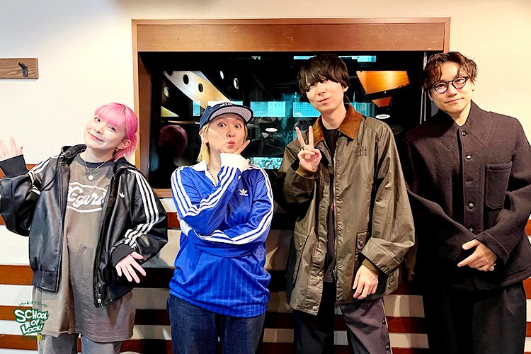 今夜はロックバンド・礼賛からサーヤ先生、川谷絵音先生が来校