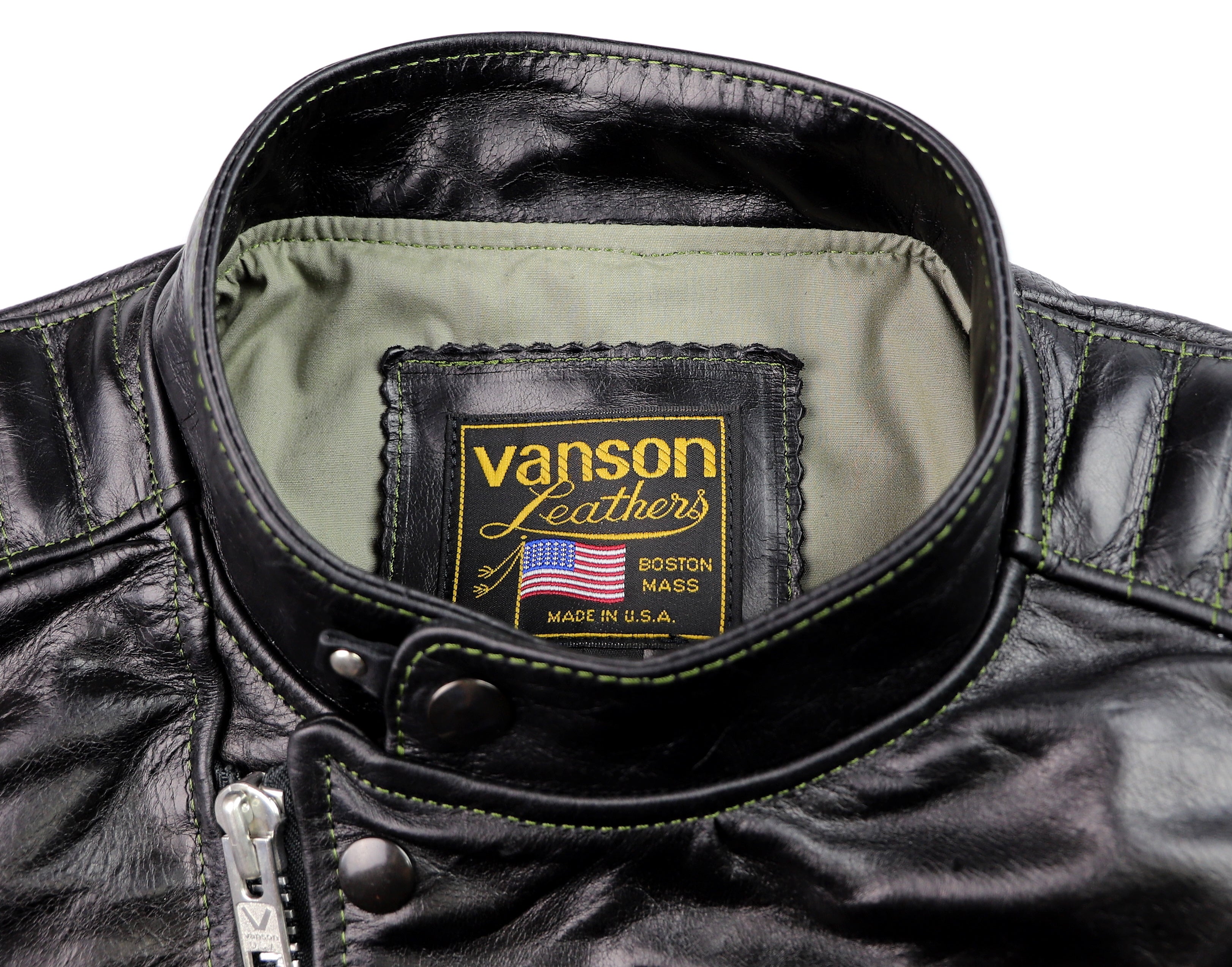Vanson Portland, Black Bainbridge, size L/XL (44) – Thurston Bros