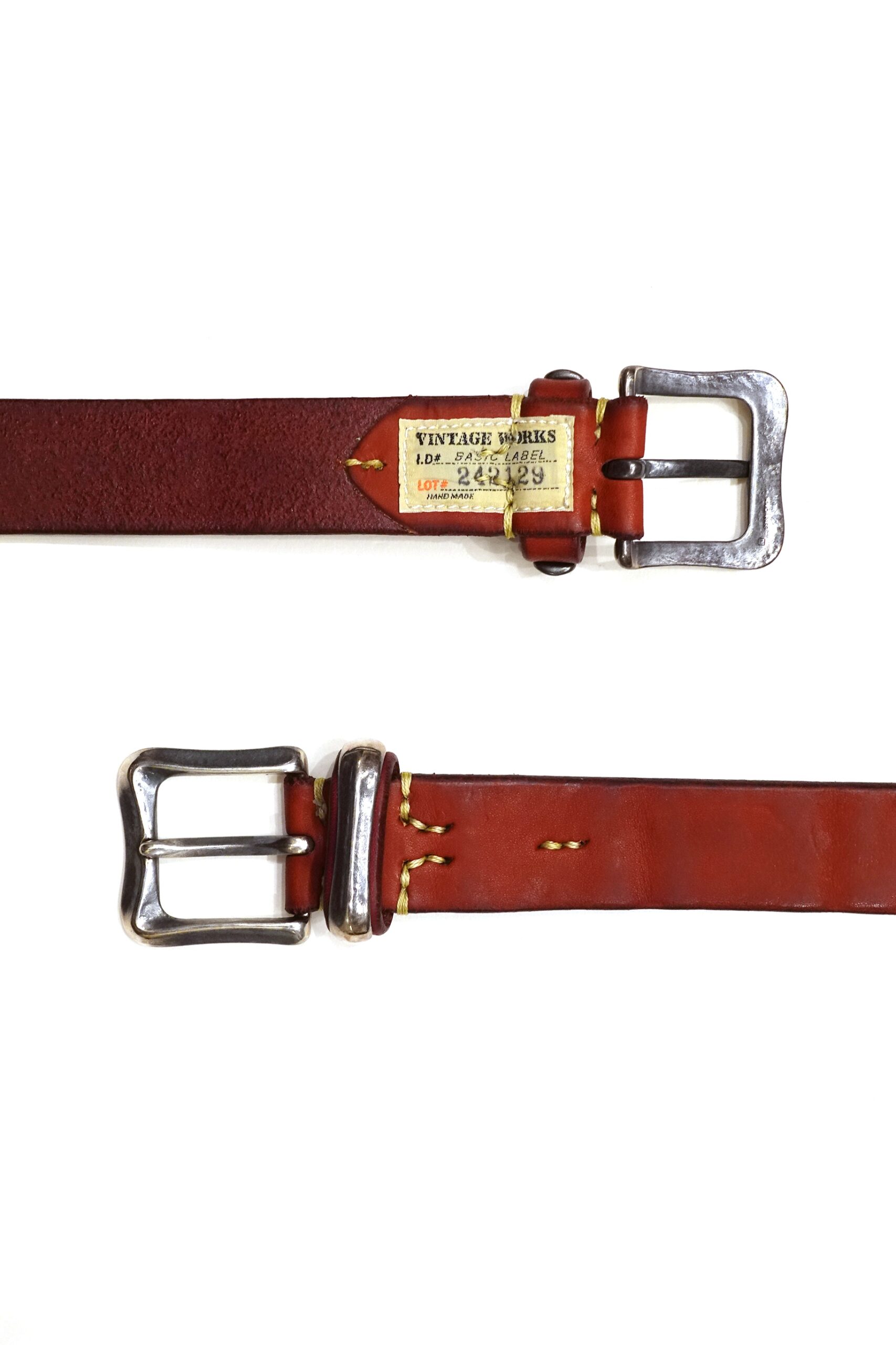 Vintage Works(ヴィンテージ ワークス) SINGLE PIN LEATHER BELT