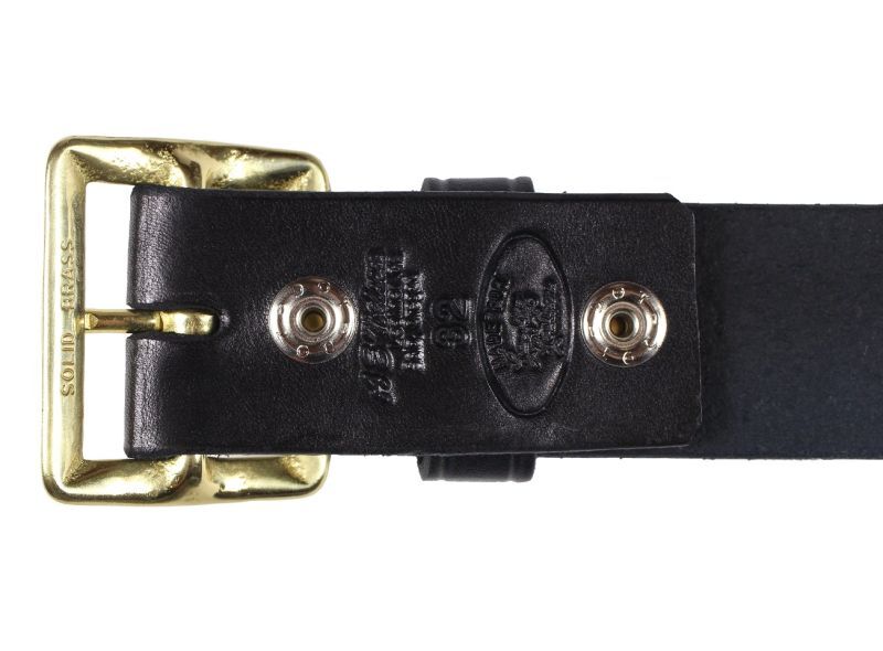 LanglitzLeathers -Pants Belt Plain- BLACK