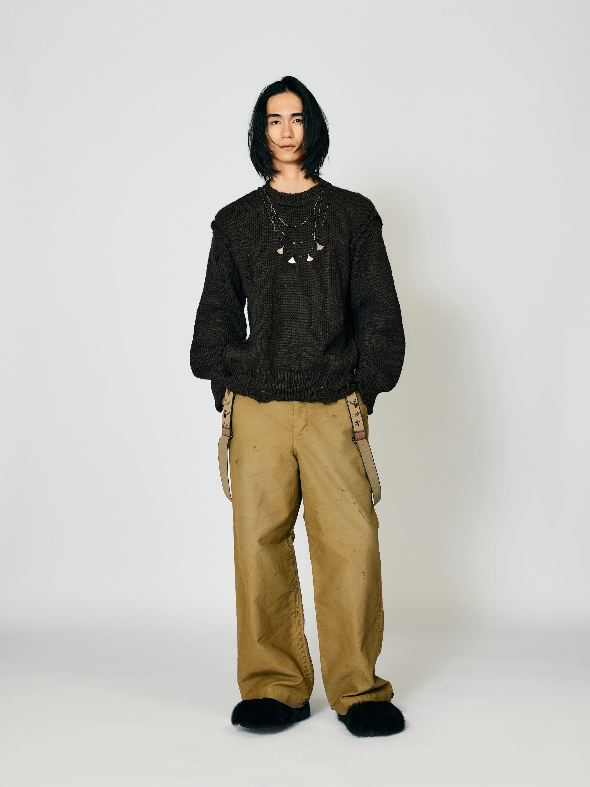 ISO] （イソウ） ×NEKKA Damaged Sweater（ダメージニット） – The