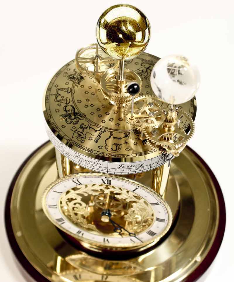 Hermle 22836-072987 AstroLabium Planetary Quartz Clock - The Clock