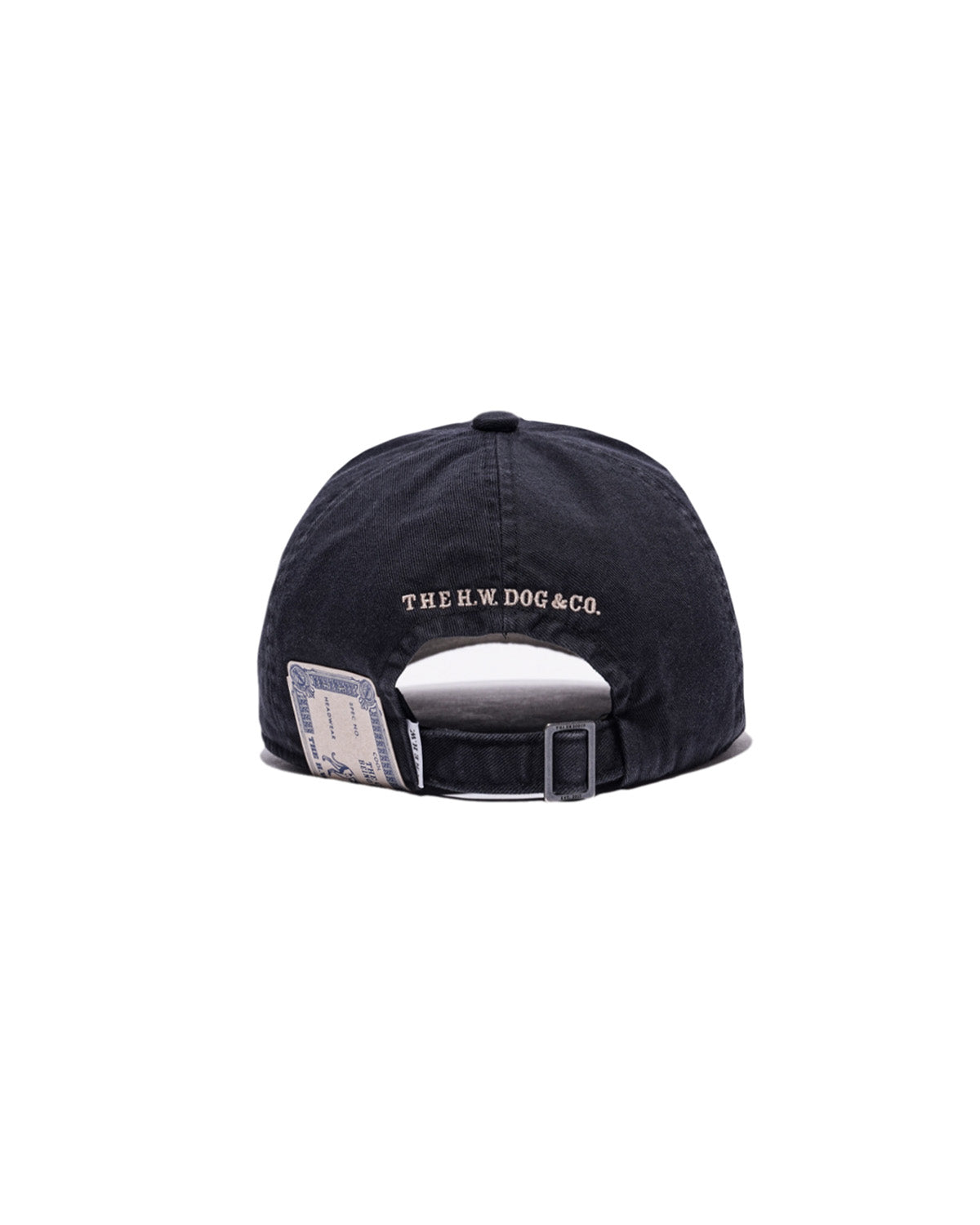 BIO WASH UNION CAP - Black – THE H.W.DOG&CO.