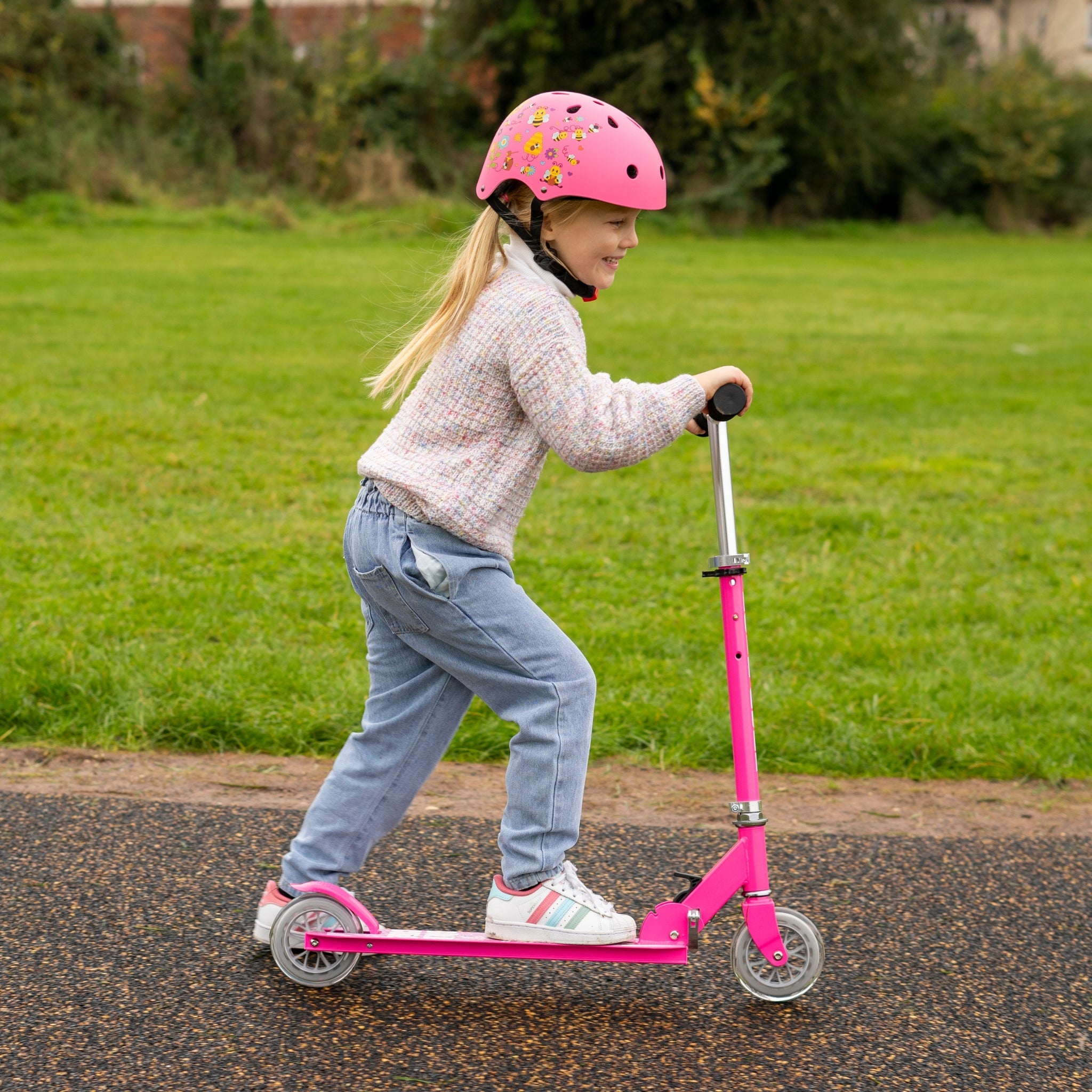 Pink - 2 Wheel Scooter – The Oxygen Lifestyle