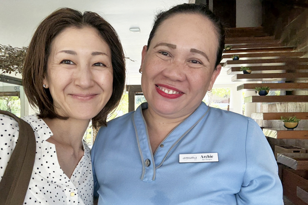 チネイザンセラピスト・Yukiさん＜セブ島紀行＞」 祈りも自然の力も