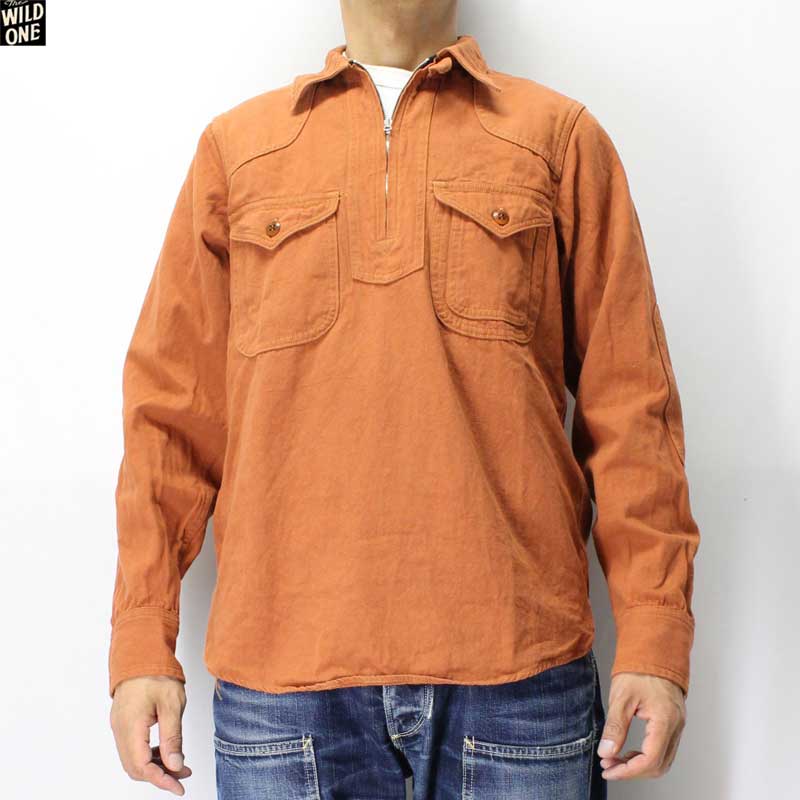 フリーホイーラーズ ハーフジッププルオーバーシャツ 【スカジット