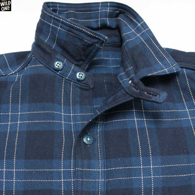 フリーホイーラーズ【ブライストン】裏起毛ネルシャツ FREEWHEELERS