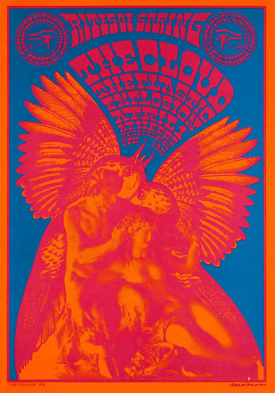 The Cloud The Plastic Explosion | Victor Moscoso | The Vintage Poster