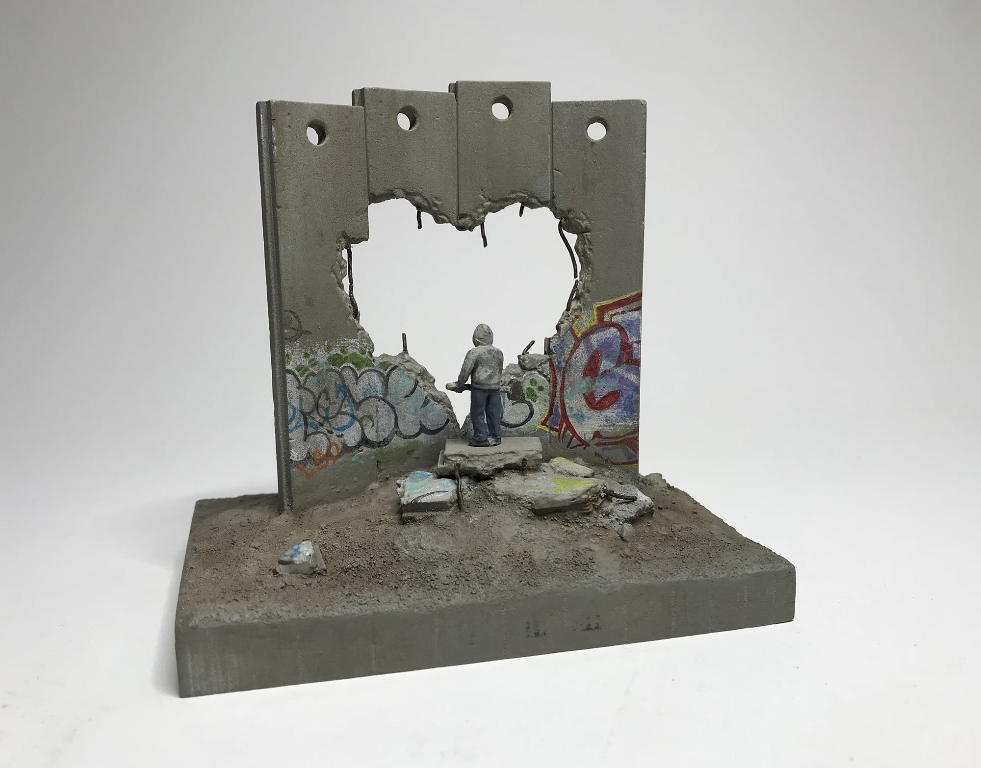 Banksy Releases Miniature Walled Off Hotel Souvenir Series — Colossal
