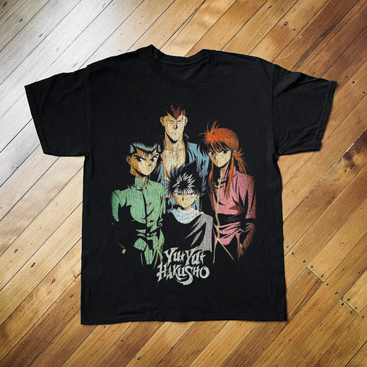 91 Yu Yu Hakusho Black T-Shirt – Parallel