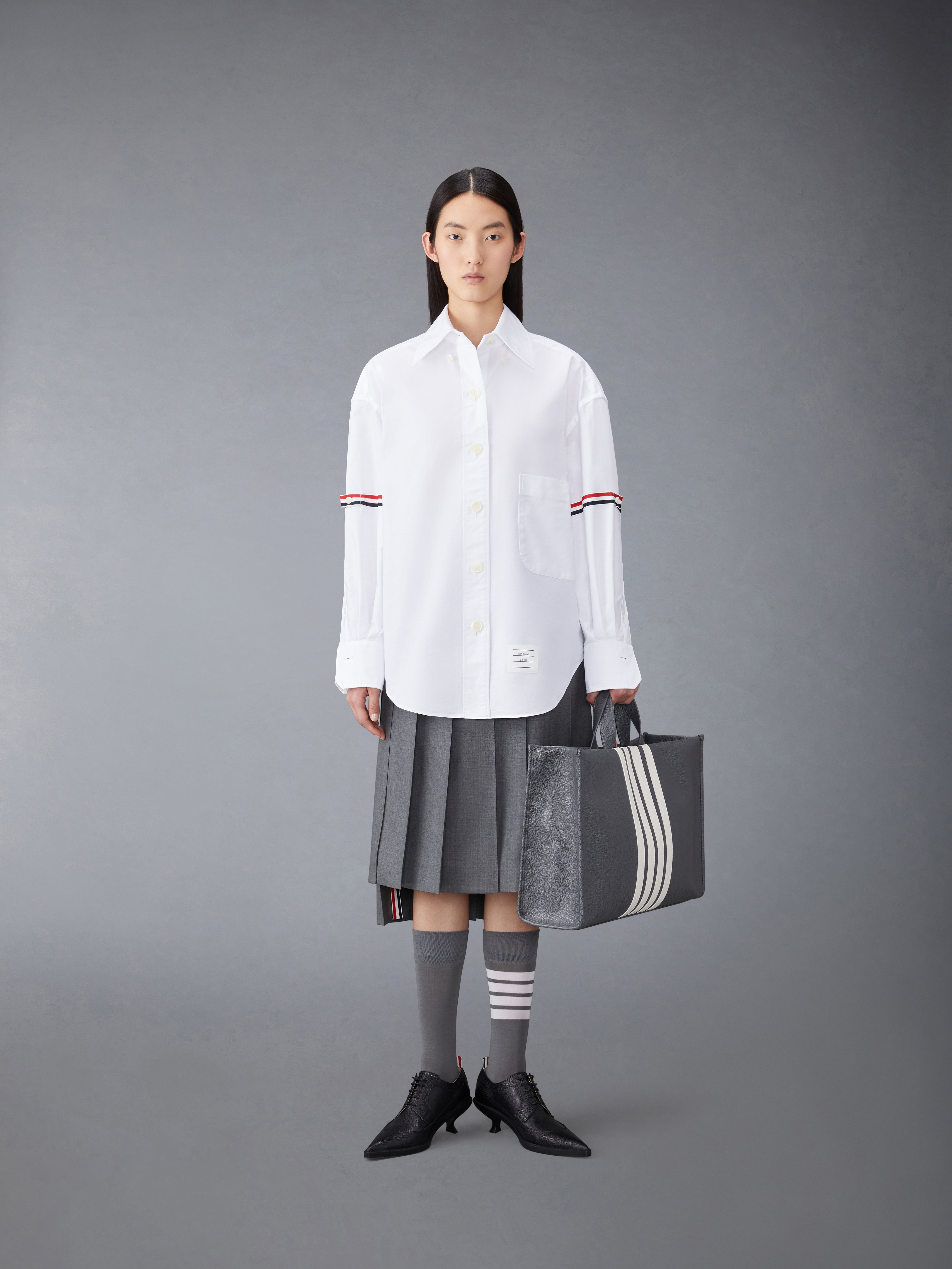 オックスフォード アームバンド スーパーサイズ シャツ | Thom Browne