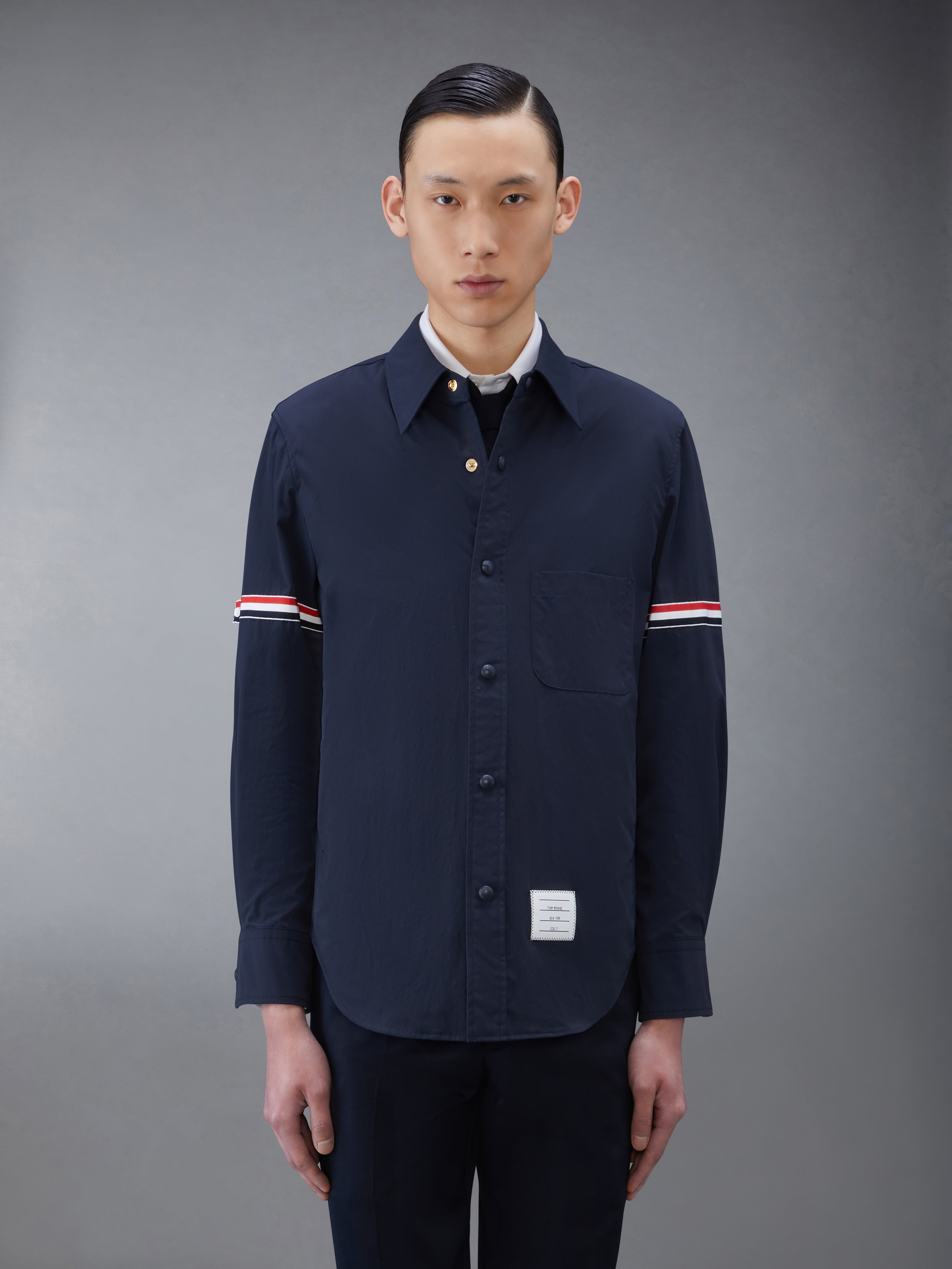 Nylon Shell Armband Shirt Jacket | Thom Browne