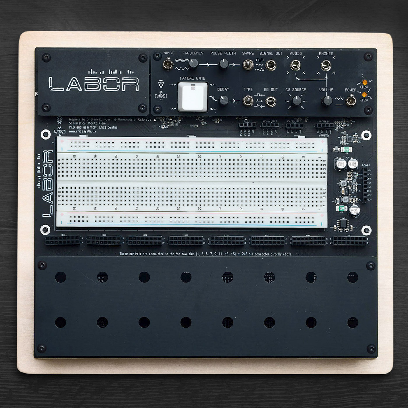 MKI & Erica Synths – EDU Labor – DIY Kit – Thonk – DIY Synthesizer